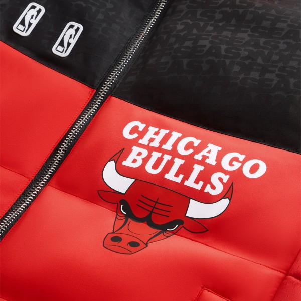 Unisex Chicago Bulls Off Season x NBA Red Standard Puffer Jacket