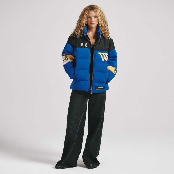 Unisex Golden State Warriors Off Season x NBA Royal Standard Puffer Jacket
