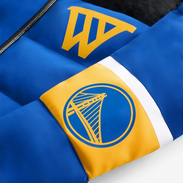 Unisex Golden State Warriors Off Season x NBA Royal Standard Puffer Jacket