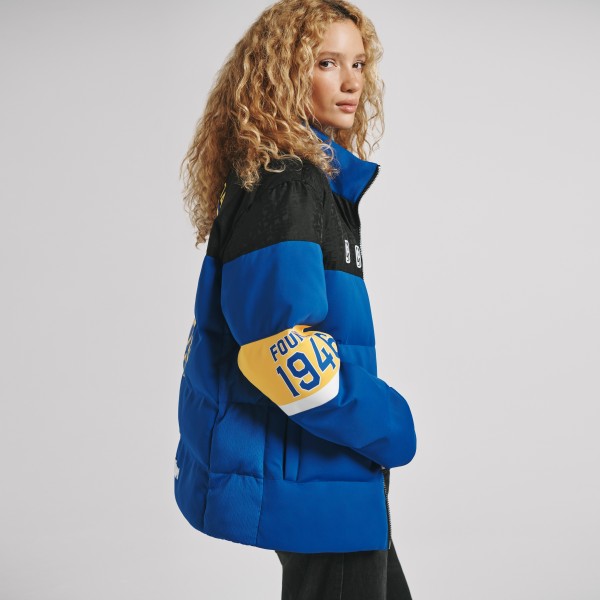 Unisex Golden State Warriors Off Season x NBA Royal Standard Puffer Jacket