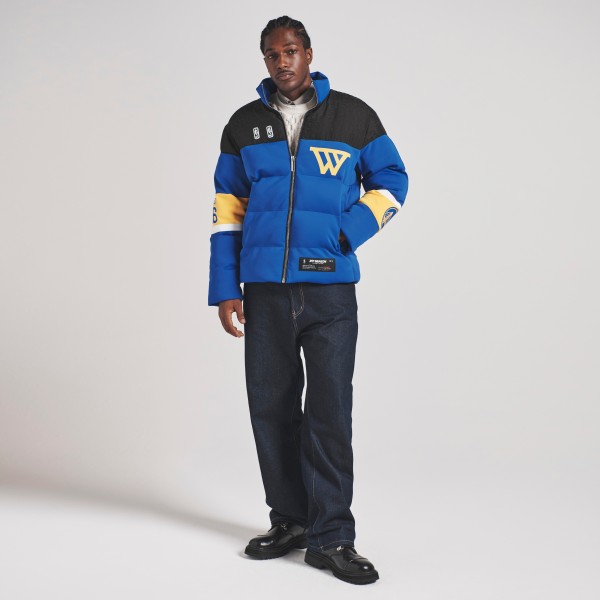 Unisex Golden State Warriors Off Season x NBA Royal Standard Puffer Jacket