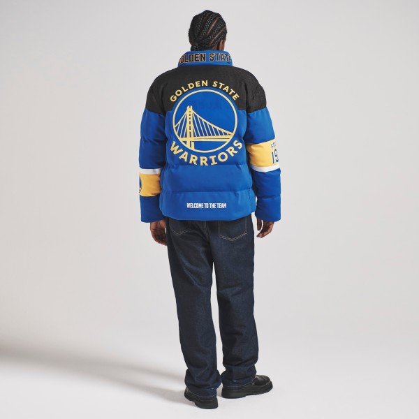 Unisex Golden State Warriors Off Season x NBA Royal Standard Puffer Jacket
