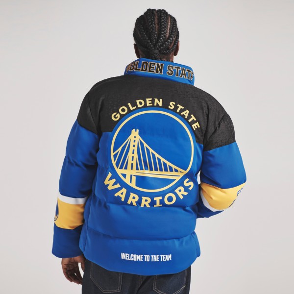 Unisex Golden State Warriors Off Season x NBA Royal Standard Puffer Jacket