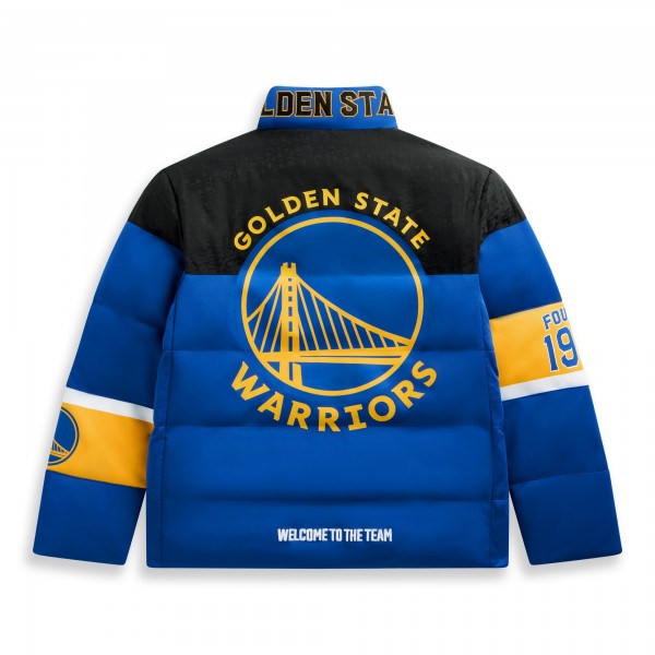 Unisex Golden State Warriors Off Season x NBA Royal Standard Puffer Jacket