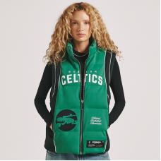 Unisex Boston Celtics Off Season x NBA Kelly Green Team Puffer Vest