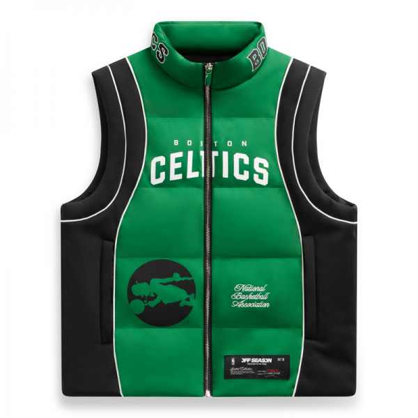 Unisex Boston Celtics Off Season x NBA Kelly Green Team Puffer Vest