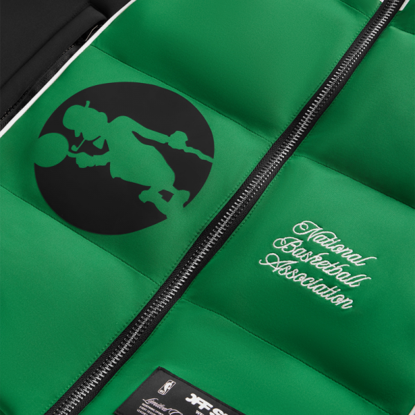 Unisex Boston Celtics Off Season x NBA Kelly Green Team Puffer Vest