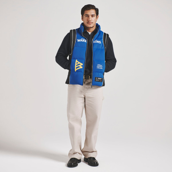 Жилетка Unisex Golden State Warriors Off Season x NBA Royal Team Puffer