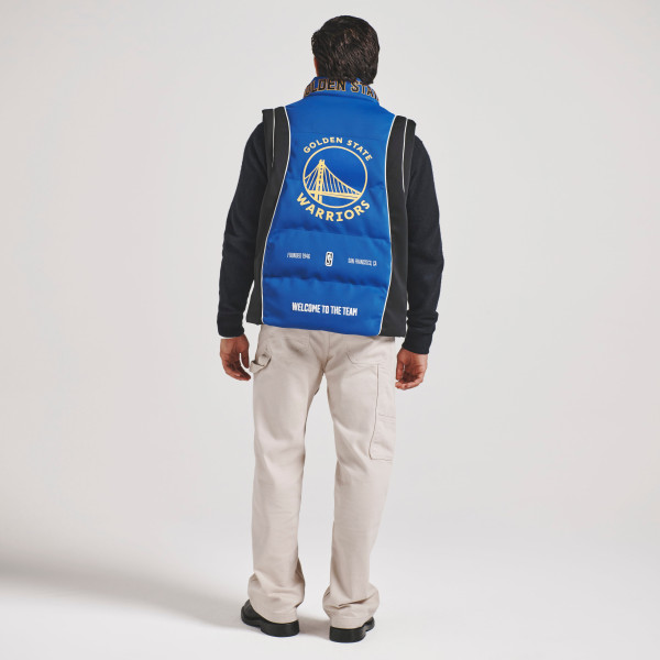 Жилетка Unisex Golden State Warriors Off Season x NBA Royal Team Puffer