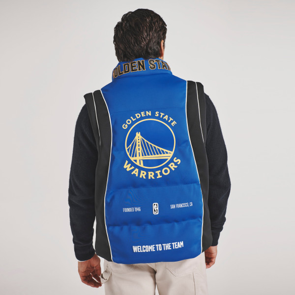 Жилетка Unisex Golden State Warriors Off Season x NBA Royal Team Puffer