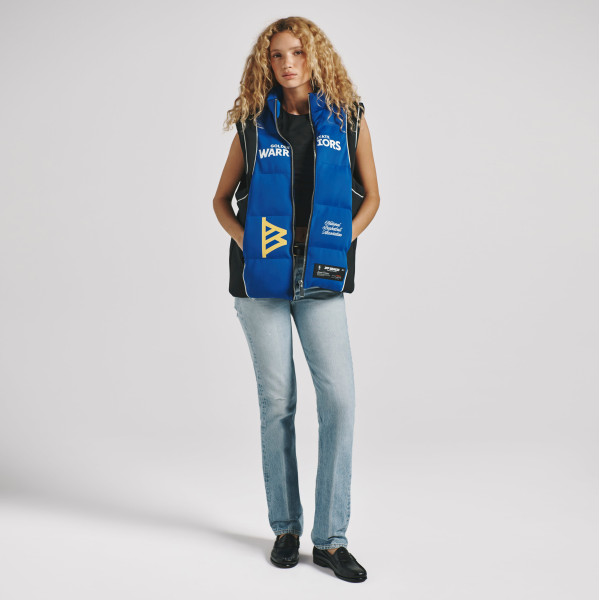 Жилетка Unisex Golden State Warriors Off Season x NBA Royal Team Puffer