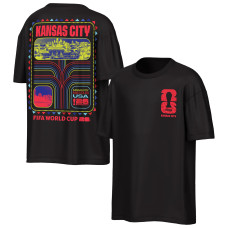 Футболка 2026 FIFA World Cup Outerstuff Kansas City Host City Local Oversized - Black