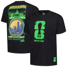 Футболка 2026 FIFA World Cup Outerstuff Boston Host City Local Oversized - Black