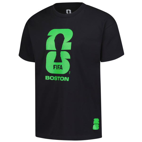 Футболка 2026 FIFA World Cup Outerstuff Boston Host City Local Oversized - Black