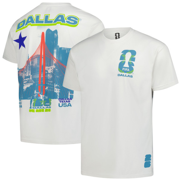 Футболка 2026 FIFA World Cup Outerstuff Dallas Host City Local Oversized - Cream