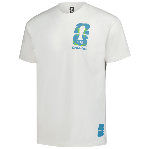 Футболка 2026 FIFA World Cup Outerstuff Dallas Host City Local Oversized - Cream