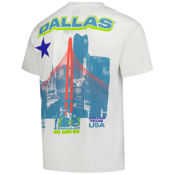 Футболка 2026 FIFA World Cup Outerstuff Dallas Host City Local Oversized - Cream
