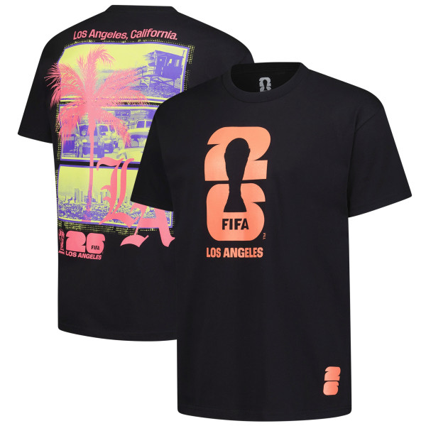 Футболка 2026 FIFA World Cup Outerstuff Los Angeles Host City Local Oversized - Black