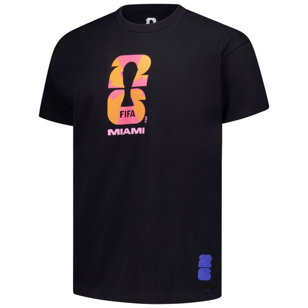 Футболка 2026 FIFA World Cup Outerstuff Miami Host City Local Oversized - Black