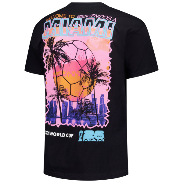 Футболка 2026 FIFA World Cup Outerstuff Miami Host City Local Oversized - Black