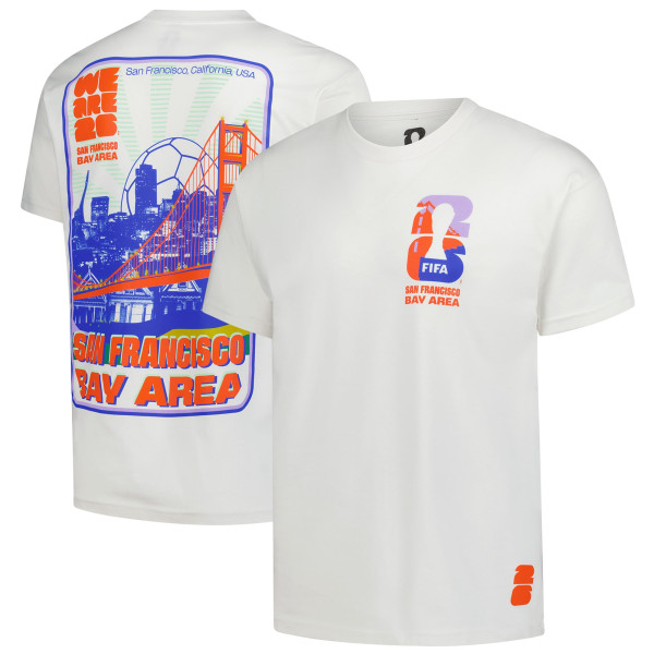 Футболка 2026 FIFA World Cup Outerstuff San Francisco Host City Local Oversized - Cream