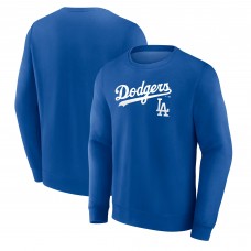 Los Angeles Dodgers Royal Team Lockup Sweatshirt
