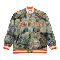 Куртка New York Knicks Mitchel & Ness x Salehe Satin Full-Snap