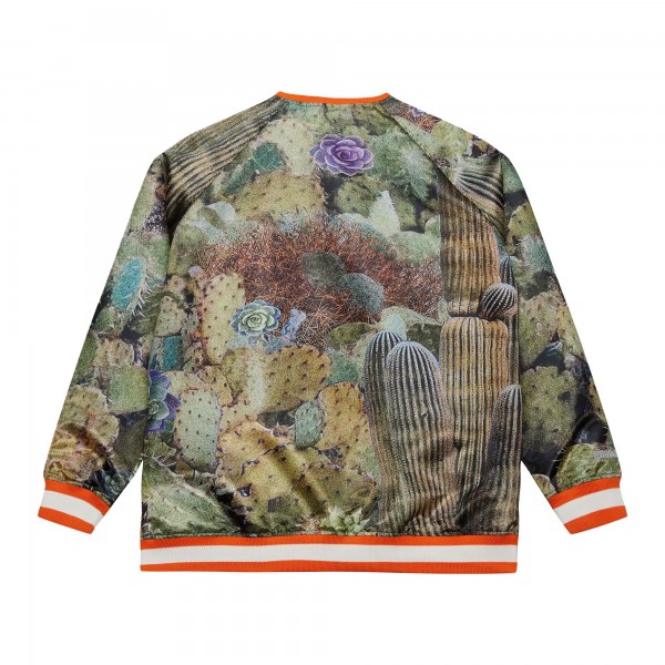 New York Knicks Mitchel & Ness x Salehe Satin Full-Snap Jacket