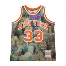 Джерси Patrick Ewing New York Knicks Mitchell & Ness x Salehe Swingman