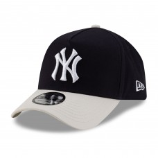 New York Yankees New Era x Siegelman Stable Navy/Beige 9FORTY A-Frame Snapback Hat