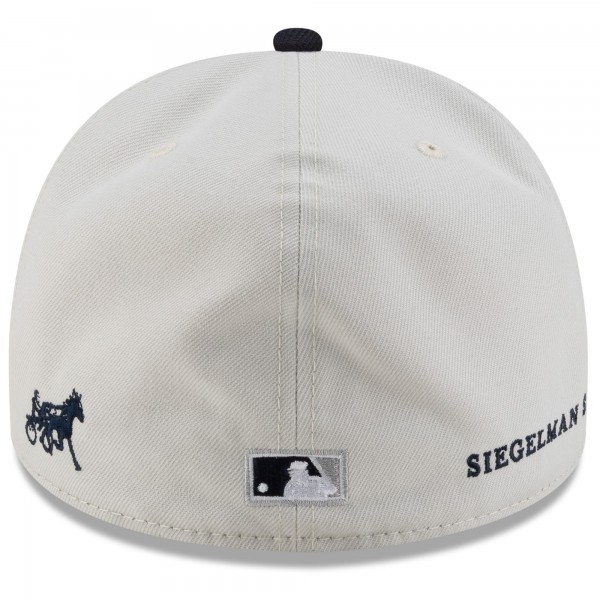 Бейсболка New York Yankees New Era x Siegelman Stable Beige/Navy 59FIFTY A-Frame