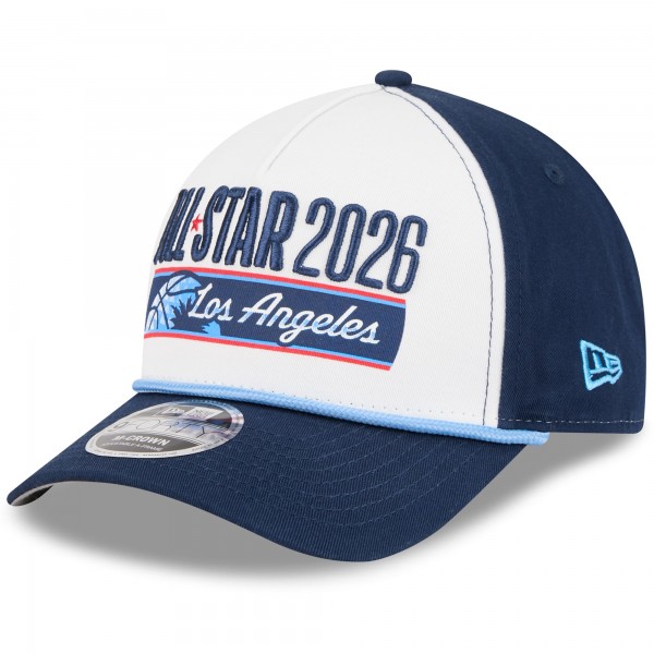 Бейсболка New Era White/Navy 2026 NBA All-Star Game A-Frame 9FORTY
