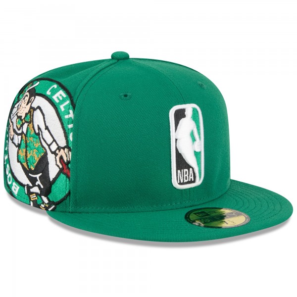 Бейсболка Boston Celtics New Era Kelly Green 2026 NBA All-Star Game Logoman 59FIFTY