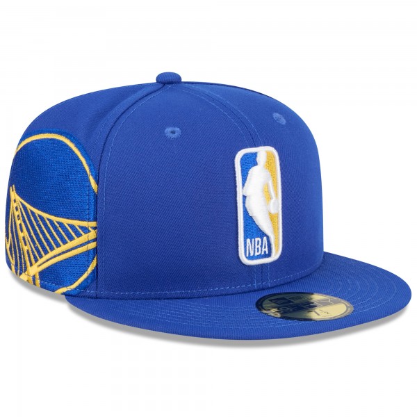 Бейсболка Golden State Warriors New Era Royal 2026 NBA All-Star Game Logoman 59FIFTY