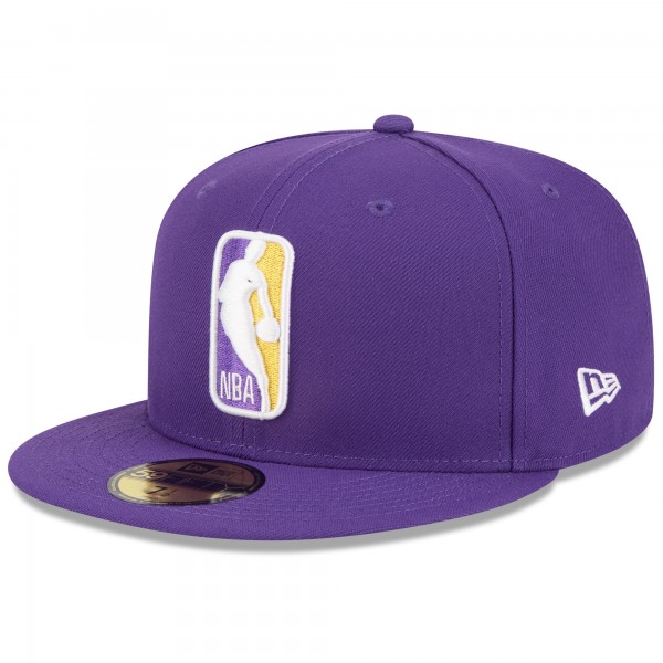 Бейсболка Los Angeles Lakers New Era Purple 2026 NBA All-Star Game Logoman 59FIFTY