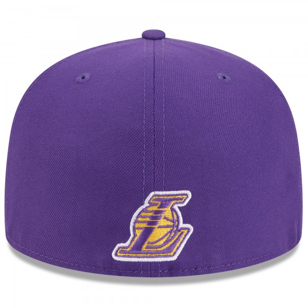 Бейсболка Los Angeles Lakers New Era Purple 2026 NBA All-Star Game Logoman 59FIFTY