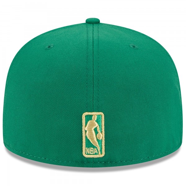 Бейсболка Boston Celtics New Era Kelly Green 2026 NBA All-Star Game Script 59FIFTY