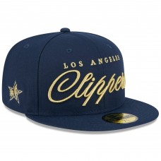 Бейсболка LA Clippers New Era Navy 2026 NBA All-Star Game Script 59FIFTY