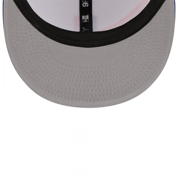 Бейсболка New York Knicks New Era White/Blue 2026 NBA All-Star Game Brushstroke 9FIFTY Snapback