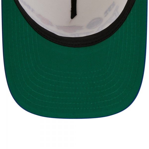 Бейсболка New York Knicks New Era Cream/Blue 2026 NBA All-Star Game Stretched Text 9FIFTY A-Frame Snapback