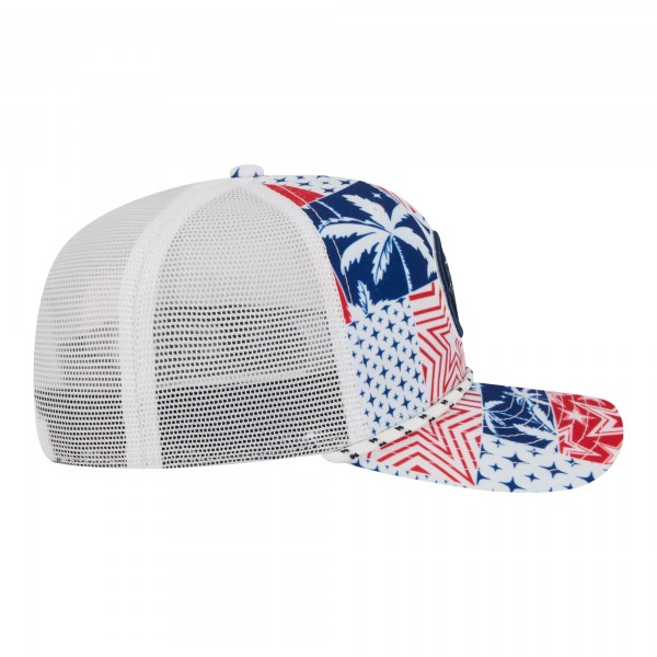 Бейсболка LA Clippers New Era White Fan Pack Tropical Pattern 9SEVENTY