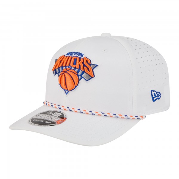 Бейсболка New York Knicks New Era White 2026 NBA All-Star Game Rope Vented 9SEVENTY