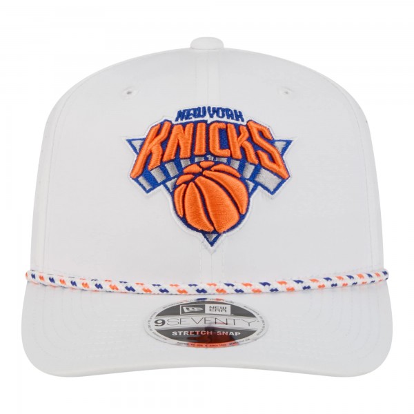Бейсболка New York Knicks New Era White 2026 NBA All-Star Game Rope Vented 9SEVENTY