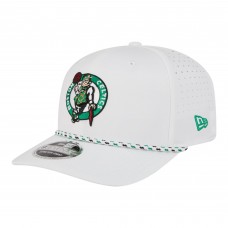 Бейсболка Boston Celtics New Era White 2026 NBA All-Star Game Rope Vented 9SEVENTY