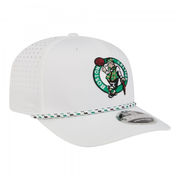 Бейсболка Boston Celtics New Era White 2026 NBA All-Star Game Rope Vented 9SEVENTY