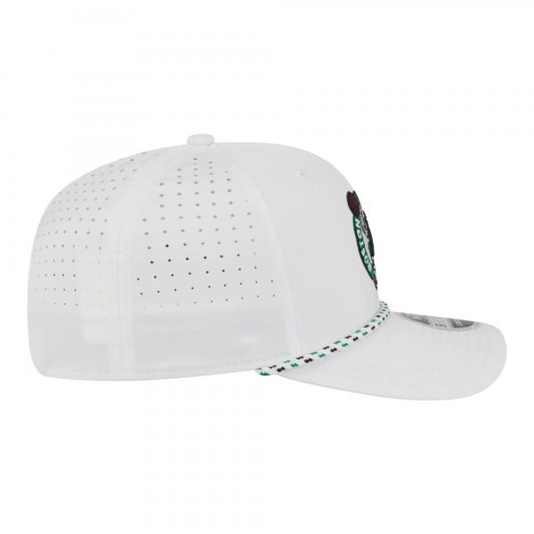 Бейсболка Boston Celtics New Era White 2026 NBA All-Star Game Rope Vented 9SEVENTY