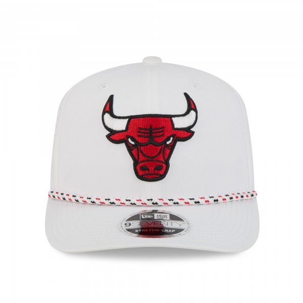 Бейсболка Chicago Bulls New Era White 2026 NBA All-Star Game Rope Vented 9SEVENTY