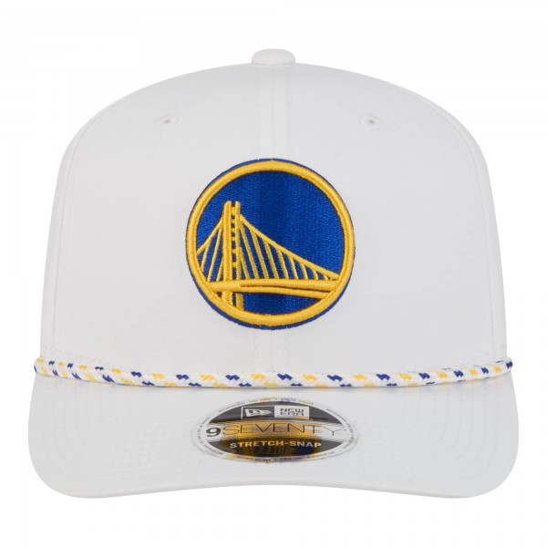 Бейсболка Golden State Warriors New Era White 2026 NBA All-Star Game Rope Vented 9SEVENTY