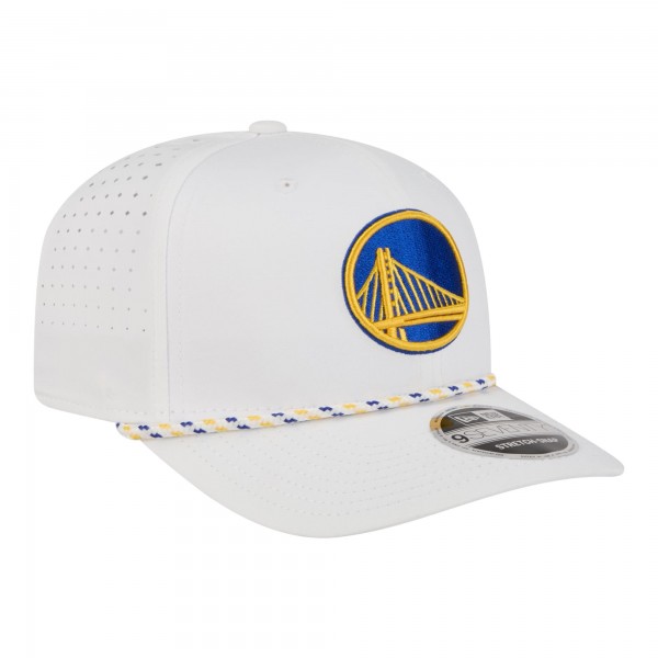 Бейсболка Golden State Warriors New Era White 2026 NBA All-Star Game Rope Vented 9SEVENTY