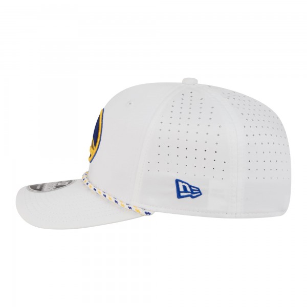 Бейсболка Golden State Warriors New Era White 2026 NBA All-Star Game Rope Vented 9SEVENTY